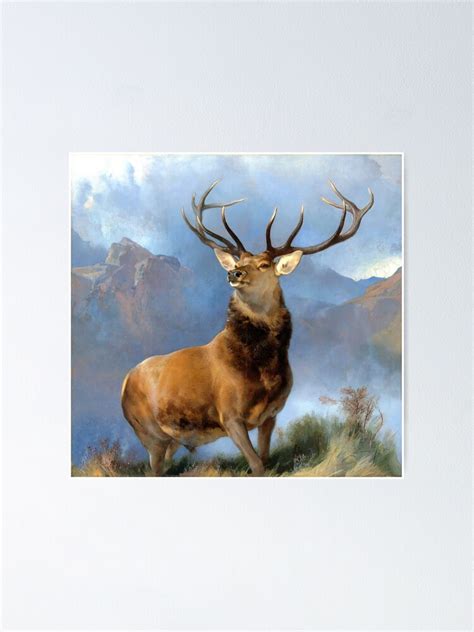 Monarch Of The Glen Poster By Igor Drondin Monarch Of The Glen