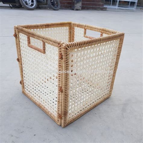 Buy Wholesale Vietnam Hand Wicker Rattan Foldable Basket Home