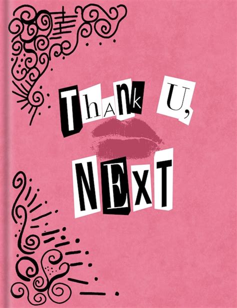 Thank U Next Burn Book Etsy España