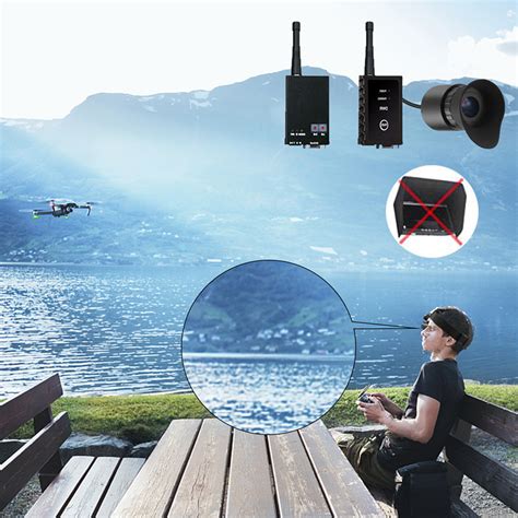 V760A 3 Wearable Head Mounted Display 0 39 OLED 12X Eyepiece