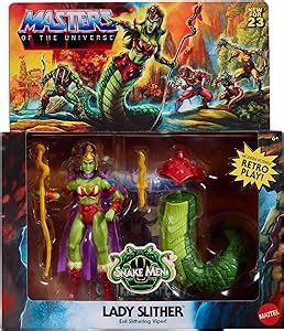 Masters Of The Universe Origins Lady Slither Figura De Acci N