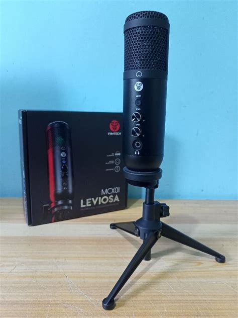 fantech mcx leviosa professional condenser microphone audio