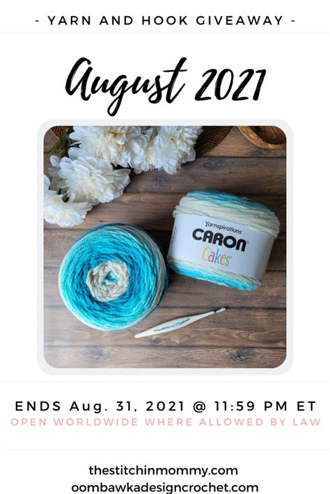 2021 August Yarn And Hook Giveaway