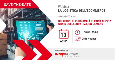 ICAM Allo Smart Webinar Di Logistica Efficiente La Logistica Dell