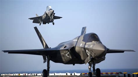 Gray And Black Fighter Jet Plane Lockheed Martin F 35 Lightning Ii Military Aircraft Aircraft