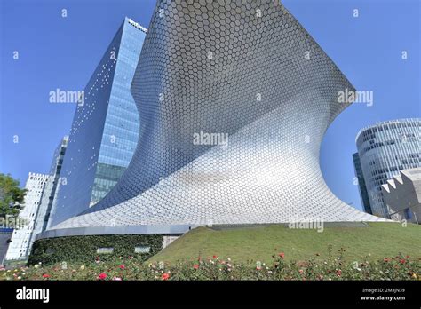 The Soumaya Museum is a cultural institution united in 1994 designed by Mexican architect ...