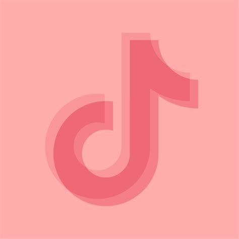 Pink Tiktok Icon