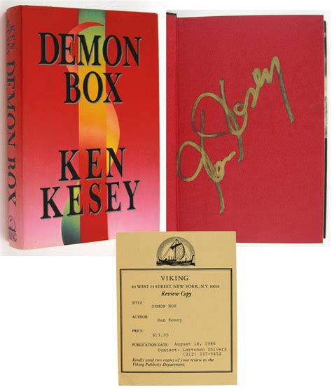 Kesey Ken Demon Box Ken Lopez Bookseller