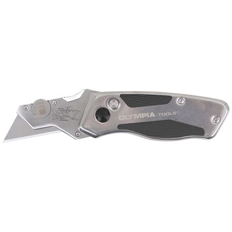 Olympia Tools Turbofold Utility Knife — 2 Position Blade Model 33 057