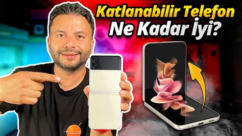 Samsung Galaxy Z Flip3 5G inceleme Katlanabilir telefon artık olmuş