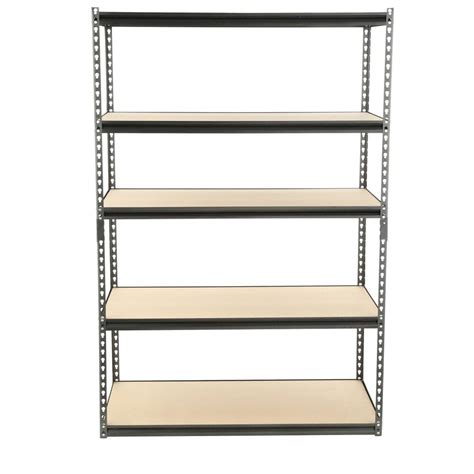 Muscle Rack Tier Boltless Steel Garage Storage Shelving Unit In