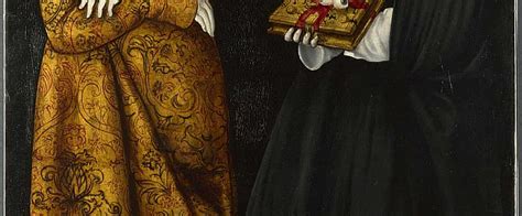 Saints Christina And Ottilia By Lucas Cranach The Elder 1506