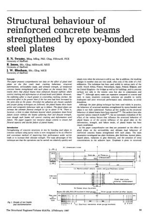 Structural Behaviour Of Reinforced Concrete Beams Strengthened By Epoxy