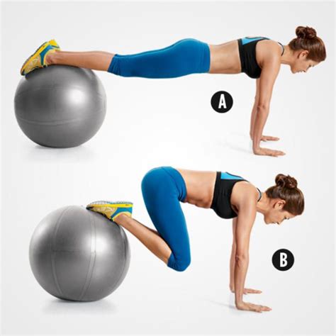 Exercises That Will Show Your Lower Belly Who S Boss Exercise Ball