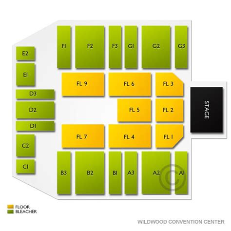 wildwood convention center seating chart - Tennille Heard