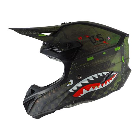 O Neal Series Polyacrylite Warhawk Motocross Enduro Mtb Helm Matt