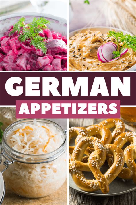 Popular German Appetizers Insanely Good