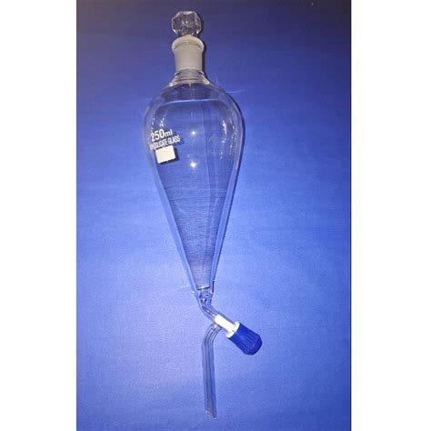 Ml Borosilicate Glass Separating Funnel For Chemical Laboratory