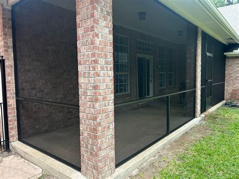 Porch and Patio Screen Enclosures - Dallas Pergola Company