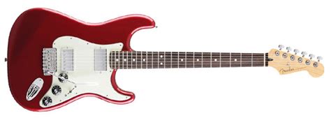 Fender Blacktop Stratocaster Hh Candy Apple Red Guitare Forme St