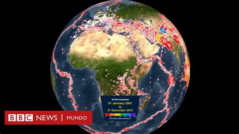 Cómo Los Terremotos Han Sacudido La Tierra En Los últimos 15 Años Bbc