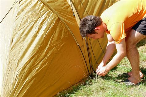 How To Pitch A Tent