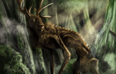 ArtStation - Wendigo Artwork