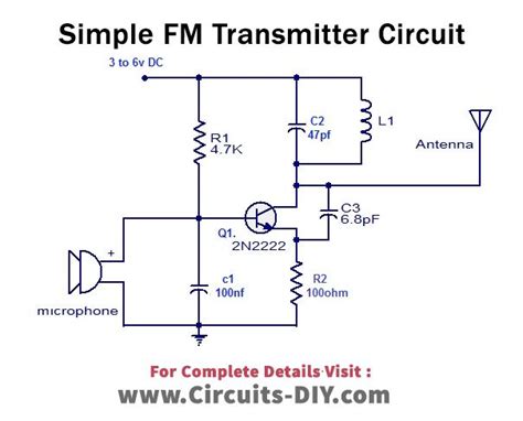 Simple Fm Transmitter By Using One Transistor Artofit