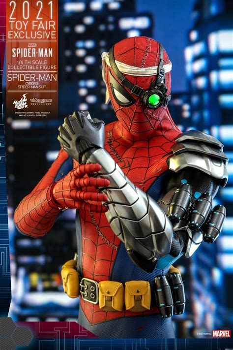 Hot Toys Vgm Marvels Spider Man Cyborg Suit