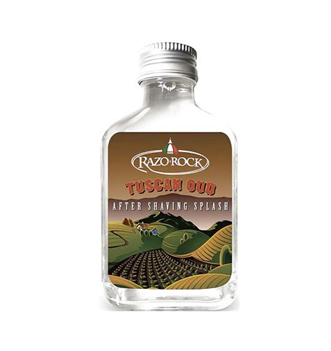 Razorock Tuscan Oud After Shave Splash Blade Shaving Shop Australia