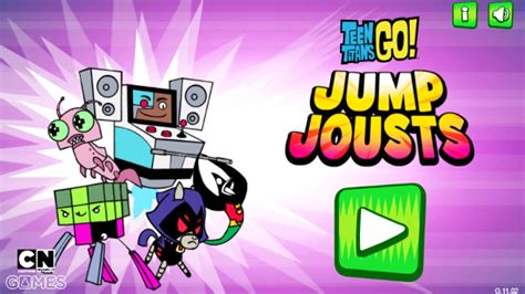 Teen Titans Go Jump Jousts Cartoon Network Games Walkthrough Video