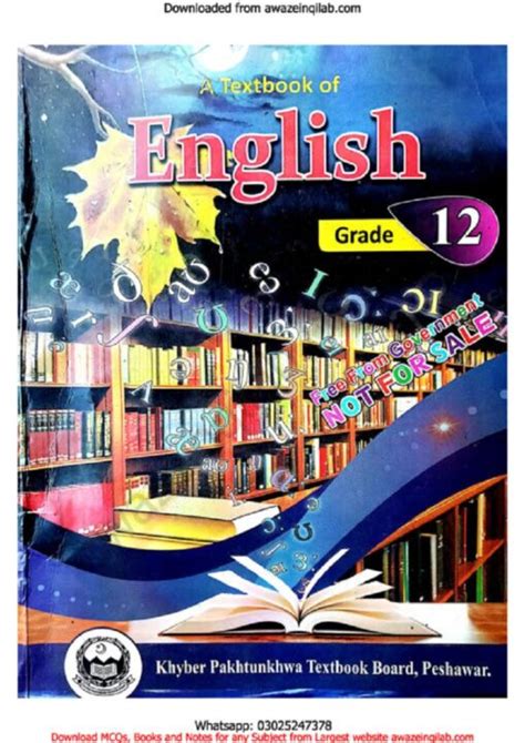 English Book For 12th Class Kpk Textbooks Pdf