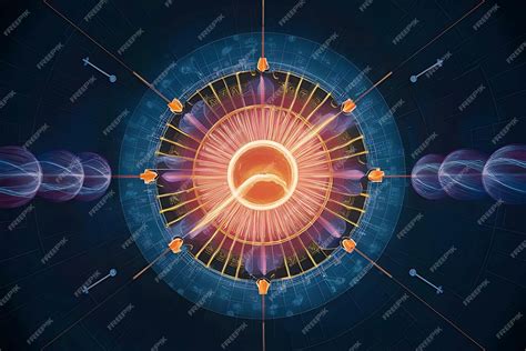 Premium Photo | Deuterium and tritium combining Educational diagram ...