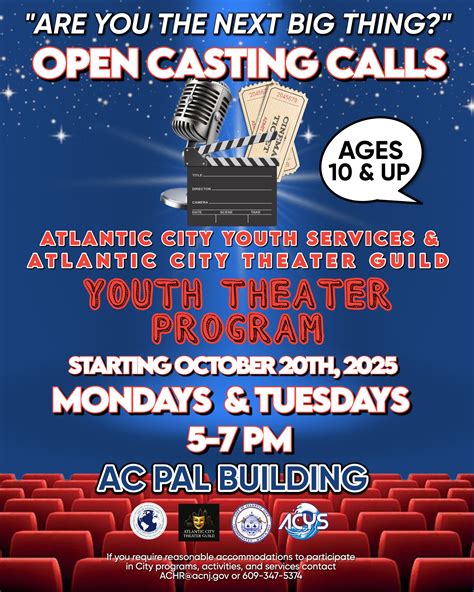 A new youth theater program will launch at the whiting flint 19