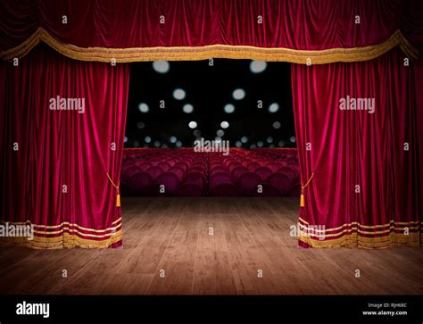 Theatre Curtains Background