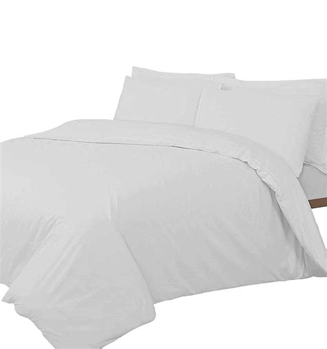 Luxury 400 Thread Count 100 Cotton Duvet Set Lights And Linen