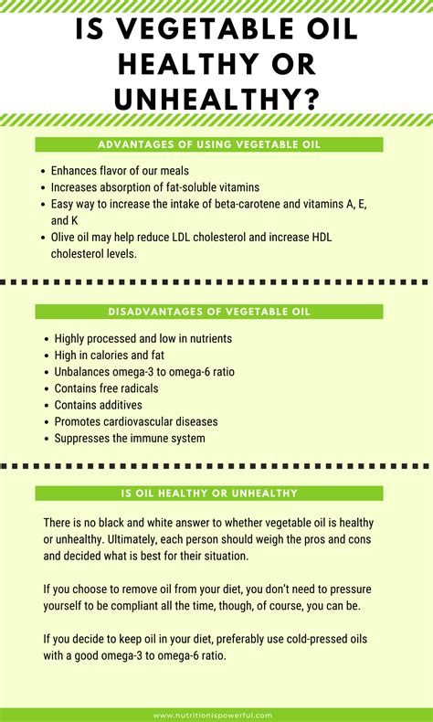 Vegetable Oil Negative Health Effects at Hayden Champ blog