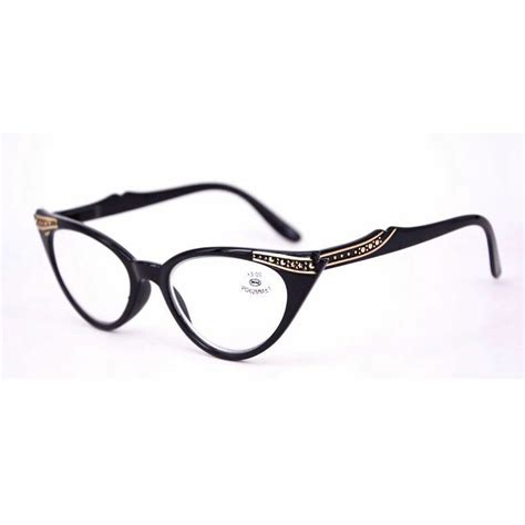 Women Sexy Reading Glasses Cat Eye Spring Hinge Readers Plastic 10~35 D805 Ebay