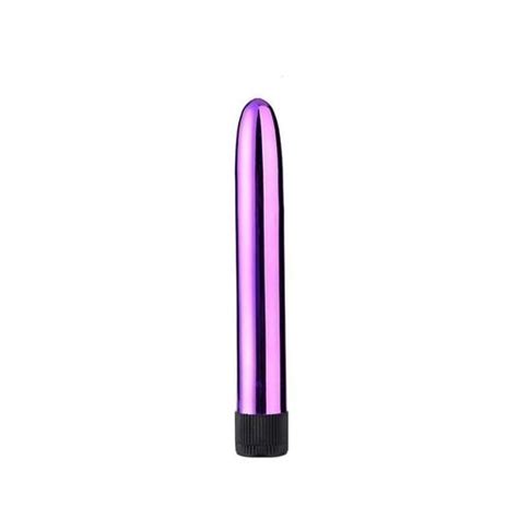 Vibrador Personal Metalizado Roxo Intense Sex Shop