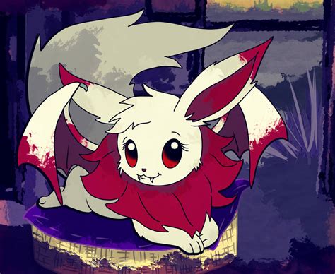 Vampire Eevee By Shastasnow On Deviantart