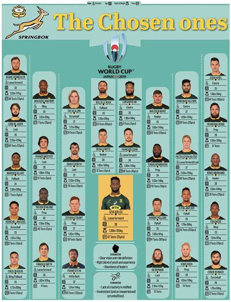 Springboks squad named for World Cup assault | The Citizen