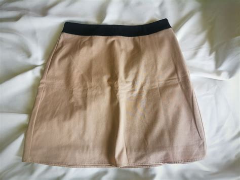 MNG Nude Skirt Women S Fashion Bottoms Skirts On Carousell