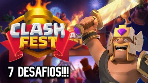 ESTOS SON LOS 7 DESAFIOS DEL CLASH FEST EN CLASH OF CLANS COC 131