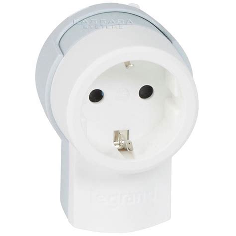 Разклонител Legrand Helium 1X2P+E без кабел - бял на топ цена — Kassaba ...