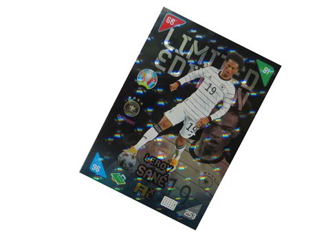 Panini Karty Pi Karskie Euro Kick Off Leroy Sane Limited