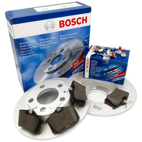 Tarcze Klocki Hamulcowe Ty Audi A Vw Golf Iv Bosch Komplet Zestaw