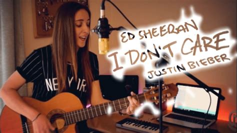 I Don T Care Ed Sheeran Justin Bieber Acoustic YouTube