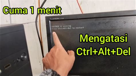 Mengatasi Ctrl Alt Del Pada Laptop Pc Paling Ampuh Youtube