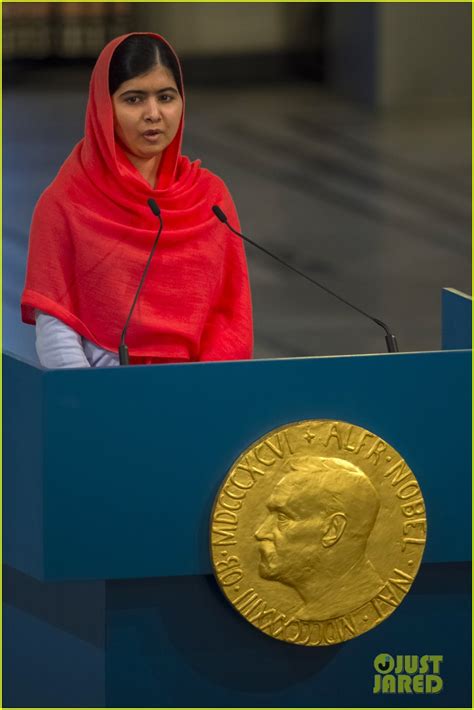 Activist Malala Yousafzai Accepts Nobel Peace Prize In Norway Photo