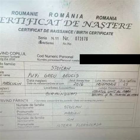 Numele unic pe care l a primit la botez un copil român Sigur nu ai mai